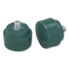 Nupla 15304 Hammer Striking Tip, 3 in dia, Vinyl Coated, Green