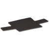 Fibre-Metal by PIP FM44RTV Sweatband, Terry Cloth, Used with Any Safety Hard Hats, Black