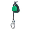 MSA VTLEW-021-PA-A V-TEC EDGE Personal Fall Limiter, Single Leg, 8 ft, 310 lb Load Cap, Harness Locking Pin, AL36CL Snaphook Bottom Connector