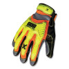 Ironclad EXO2-HZI-04-L Hi-Viz Impact Gloves Large Reinforced Synthetic Palm