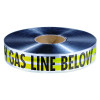 Empire Level 31140 MAGNATEC Premium Detectable Warning Tapes, Caution Gas Line Below, 2 in, Yellow