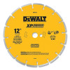 DeWalt DW47437 Segmented Rim Diamond Blade, Reinforced Concrete, 14 in dia, 5400 RPM