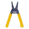 Ideal Industries 45121 T-Stripper, 6 in L,  16 AWG to 26 AWG, Yellow Handle