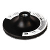 Scotch-Brite 7000046035 Hook and Loop Disc Pad Holder, Tall T Hook Type, 4-1/2 in Diameter