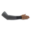 PIP NFDS16N-6 Steel RPET Sleeve, 16 in L, Elastic, Grey