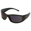 Smith and Wesson 21303 Elite Safety Glasses Smoke Polycarbonate Lens Uncoated Black Nylon Frame