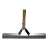 Magnolia Brush 4130 Driveway Squeegee 30 Inch Straight Black Rubber with Wood Handle