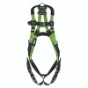 Miller by PIP H5ISP321001 H500 Industry Standard Full-Body Harness, Back D-Ring, Sm/Med, Quick-Connect Chest/Tongue Leg Buckles, Shoulder Pads, IS8P