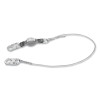 MSA 10201354 V-SERIES Standard Shock Absorbing Lanyard, 6 ft, Single, Small/Small Snaphooks, Cable, Fixed, 310 lb