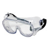 MCR Safety 2235R Protective Goggles, Clear/Clear, PVC, Antifog, Chemical Resistant, Indirect Vent