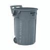 Rubbermaid Commercial 2131929 BRUTE Vented Wheeled Container, 44 gal, Resin, Gray