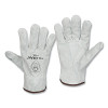 Tillman 1400L 1400 Drivers Gloves, Large, Cotton Stitching/Split Cowhide, Unlined, Pearl