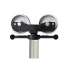 Sumner SWH1 Pipe Jack Head Replacement, 2000 lb Cap, Steel Wheel Head, 1 EA/EA