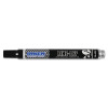 DYKEM 91109 RINZ OFF Water Removable Temporary Marker, Black, Medium, Threaded Cap
