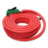 NoTrax T43 Hot Water Hose 25 Ft x 5/8 Inch ID Red