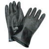 North by PIP B131R8 Chemical Resistant Butyl Gloves, Size 8, Black, 13 mil, Grip-Saf