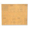 3M 7000120220 346U Paper Sheet, Aluminum Oxide, D-Weight, 80 Grit