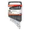 Crescent CCWS2-05 10 Piece Combination Wrench Set, 12 Point, Alloy Steel