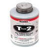 Rectorseal 23431 T Plus 2 Pipe Thread Sealant 1 Pt Brush Top Can White Multi-Purpose