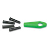 Crescent/Nicholson 21474NN Plastic File Handle, Contoured, Push-On, 4 in OAL, for 6 in, 8 in, 10 in Files