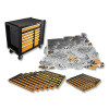 GEARWRENCH MEGAMODMRO 614 Piece MEGAMOD Master Mechanics Hand Tool Set, with Modular Foam Trays and Mobile Work Station