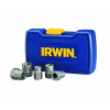 Irwin Hanson 394001 5-pc BOLT-GRIP Base Sets, 3/8 in Drive, Carbon Steel
