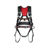 Miller by PIP H5AFC2S2 H500 Arc Flash Harness, Back D-Rings, Universal, Quick Connect Leg and Chest Buckles