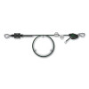 MSA 10219292 Temporary Horizontal Lifeline Rope 60 Ft 2-Man with Anchor Straps OSHA