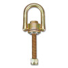 MSA 10242706 Swivel Bolt Anchor Connector Steel 5000 Lb for Fall Protection