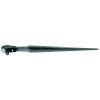 Klein Tools 3238 1/2 in Construction Wrench Ratcheting Socket Drive, Pear, 15 in, Black Oxide