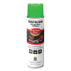 Rust-Oleum 203023V Industrial Choice M1600/M1800 System Precision-Line Inverted Marking Paint, 17 oz, Fluorescent Green, M1600 Solvent-Based