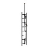 DBI-SALA 6116618 Lad-Saf Cable Vertical Safety System Bracketry, Telescoping SPA Extension, 4 User, Galvanized Steel