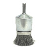 Weiler 11113 Banded Crimped Wire End Brushes, Stainless Steel, 20,000 rpm, 3/4" x 0.0104"