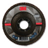 3M 7100178016 Coated Flap Discs 769F, 4-1/2 in dia, 80+ Grit, 13,300 rpm