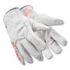 HexArmor 4066-M Chrome SLT Cut-Resistant Gloves, 4066, A7 Cut, Medium, White/Orange