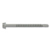 DeWalt DFSEAF900 Dril-Flex Self-Drilling Structural Screws, Hex Washer Head, 1/4 in-20 TPI, 3-3/8 in L, #4 Point Type, Stalgard SUB Finish