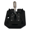 Cortina 07-841 Quadra Flex VI Rubber Base Stand, Black