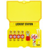 Master Lock 1482BP410 Safety Series Lockout Stations with Key Registration Card, 12-1/4 in H x 16 in W