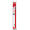 Milwaukee Tool 48005188 SAWZALL Standard Metal Cutting Blade, 9 in L, 18 TPI, For Rigid Conduit/Strut, 5 EA/PKG