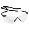 KleenGuard 29111 V30 Nemesis VL Safety Glasses, Clear, Polycarbonate Lens, Anti-Fog, Gunmetal No Brow Frame, Nylon