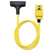 Southwire 148802296 Ground Fault Circuit Interrupter, Rainproof, 50 ft