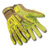 HexArmor 2030X-XL Rig Lizard Cut-Resistant Gloves, 2030X, A6 Cut, X-Large, Hi-vis Yellow/Brown