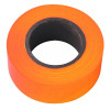 Irwin Strait-Line 65602 Flagging Tape, 1-3/16 in x 150 ft, Orange Glo