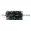 Weiler 44150 1-1/2" Double Spiral Flue Brush, .012 Steel Fill