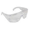 KleenGuard 25646 Unispec II Safety Eyewear, Clear Lens, Uncoated, Clear Frame