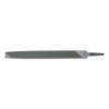 Crescent/Nicholson 07657NN Lathe Long-Angle Bastard-Cut File, 10 in L, Single-Cut