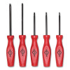 Mayhew Tools 26033C 5-Pc Torx Screwdriver Set, Includes T10/T15/T20/T25/T27