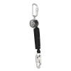 MSA VTOHW-011-DB-A V-TEC Personal Fall Limiter, Single Leg, 6 ft, 400 lb Load Cap, 36C Top Connector, ALTAK Bottom Connector