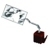Ullman MX Heavy Duty Inspection Mirror 2-1/8 In x 3-1/2 In All-Angle Ball Joint Handle