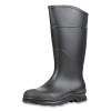 Servus 18822-060 CT Economy Knee Boots, Plain Toe, Size 6, PVC, Black